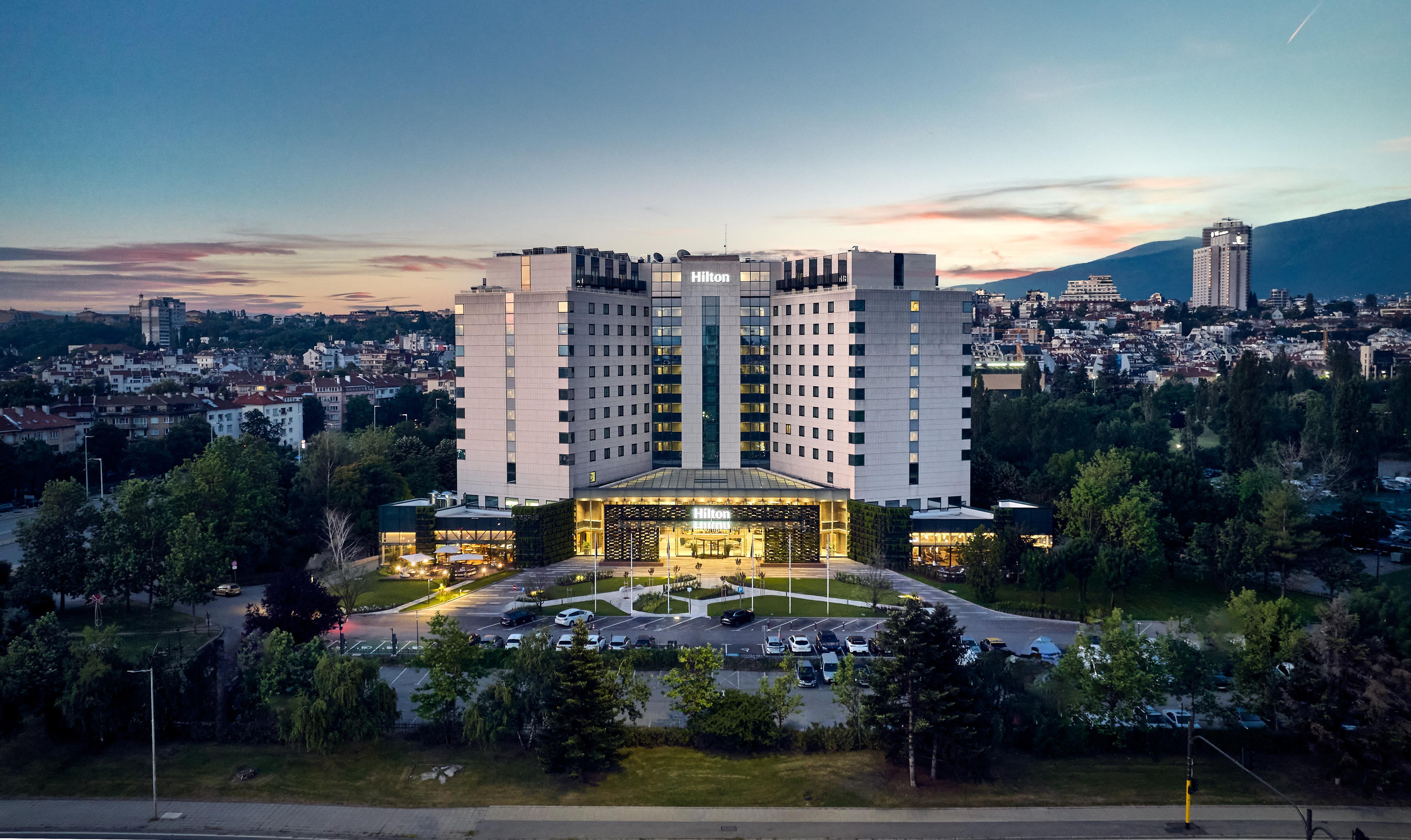 Hilton Sofia Hotel Kültér fotó