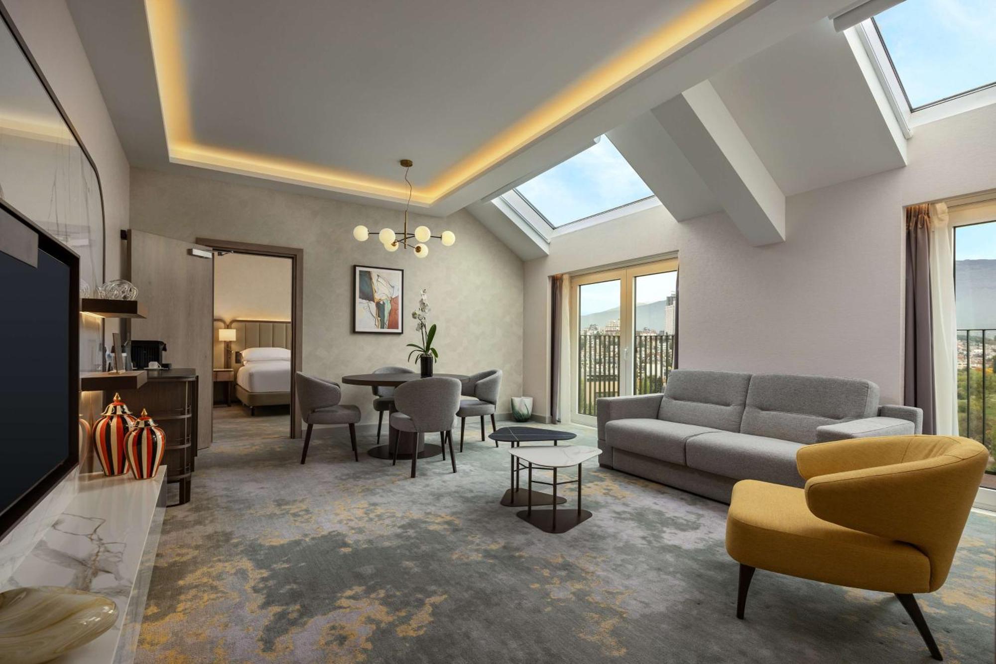 Hilton Sofia Hotel Kültér fotó