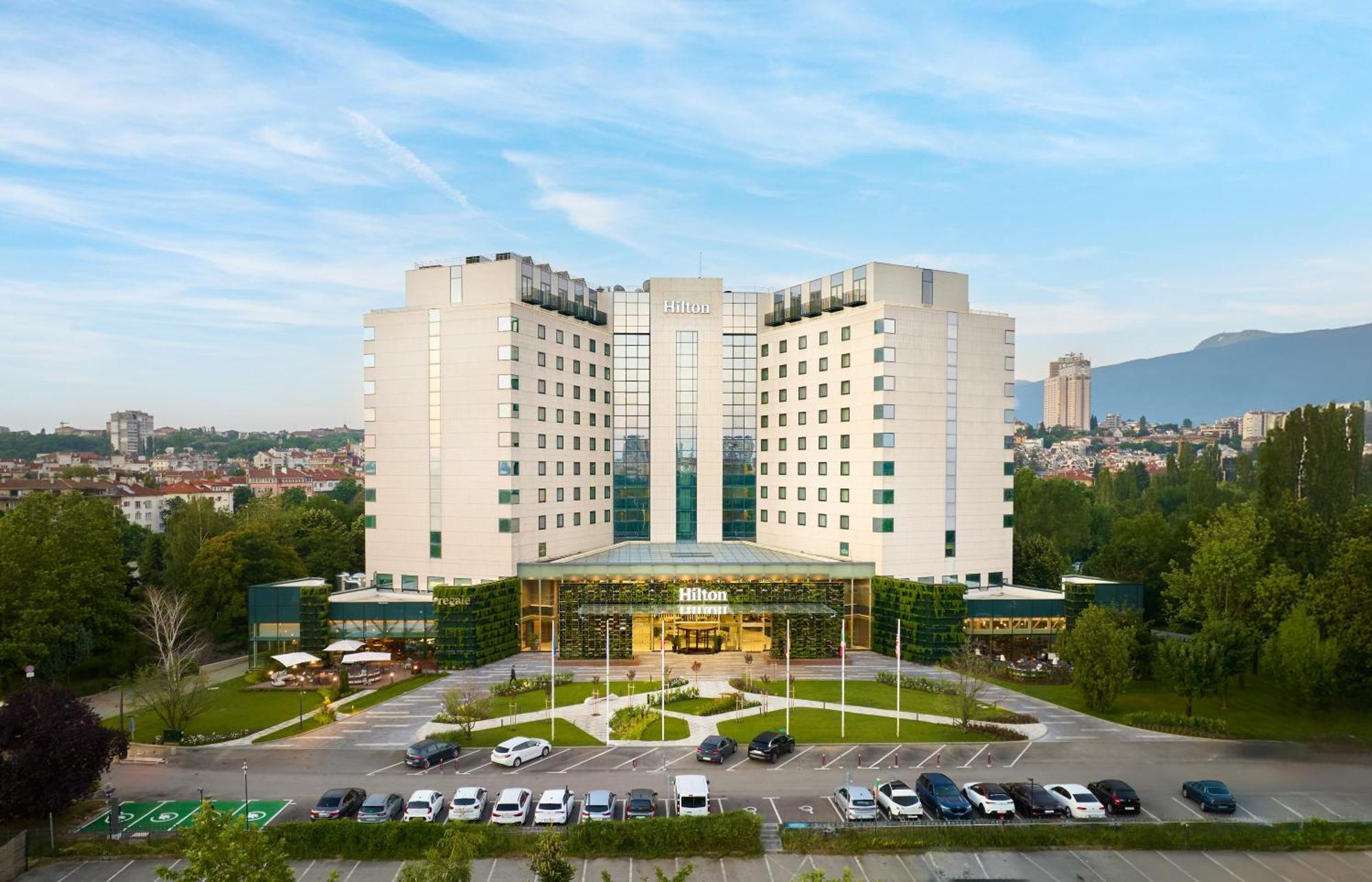 Hilton Sofia Hotel Kültér fotó